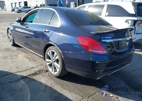 2018 Mercedes-Benz C 350E from USA, damaged, VIN 55SWF4HB2JU237709